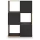 Piperton Charcoal Six Cube Organizer