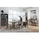 Lindon Coffee Bean Side Chair Set of 2