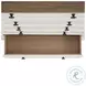 Ulysses Brown And Off White 5 Drawer Youth Chest
