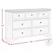 Ulysses Off White And Light Grey Upholstered Panel Bedroom Set