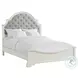 Ulysses Off White And Light Grey Upholstered Panel Bedroom Set