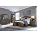 Bay Creek Toasted Nutmeg 7 Drawer Dresser with Rectangular Mirror
