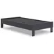 Simmenfort Matte Navy Twin Platform Bed