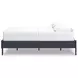 Simmenfort Matte Navy Full Platform Bed