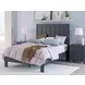 Simmenfort Matte Navy Blue Full Panel Headboard