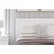 Hallityn Matte White Full Panel Headboard