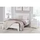 Hallityn Matte White Full Panel Headboard