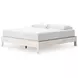 Socalle Light Natural King Platform Bed