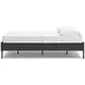 Socalle Matte Black Full Platform Bed
