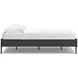 Socalle Matte Black Full Platform Bed