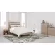 Flannia Warm Gray Full Panel Headboard