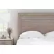 Flannia Warm Gray Full Panel Headboard