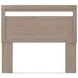 Flannia Warm Gray Full Panel Headboard