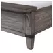 Forge Brushed Steel King Panel Bed