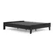 Finch Matte Black Queen Platform Bed