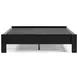 Finch Matte Black Queen Platform Bed