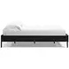 Finch Matte Black Queen Platform Bed