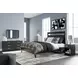 Finch Matte Black Queen Platform Bed