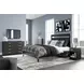 Finch Matte Black Queen Platform Bed