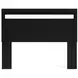 Finch Matte Black Queen Panel Headboard