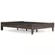 Calverson Mocha Platform Full Bed