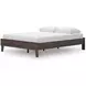 Calverson Mocha Platform Queen Bed