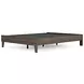 Calverson Mocha Platform Queen Bed