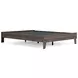 Calverson Mocha Platform Queen Bed