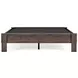Calverson Mocha Platform Queen Bed