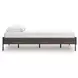 Calverson Mocha Platform Queen Bed