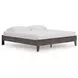 Calverson Brown King Platform Bed