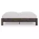 Calverson Brown King Platform Bed
