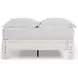 Shawburn Whitewash Full Platform Bed