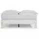 Shawburn Whitewash Queen Platform Bed