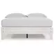 Shawburn Whitewash Queen Platform Bed