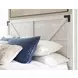 Shawburn Whitewash Full Crossbuck Panel Headboard