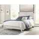 Shawburn Whitewash Queen Crossbuck Panel Headboard