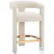 Saiko Beige Counter Height Stool