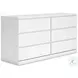 Onita White Platform Bedroom Set