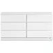 Onita White Platform Bedroom Set