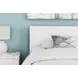 Onita White Twin Panel Headboard