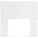 Onita White Twin Panel Headboard
