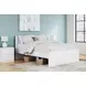 Onita White Queen Panel Headboard