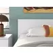 Onita White King Panel Headboard