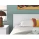 Onita White King Panel Bed