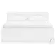 Onita White King Panel Bed