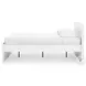 Onita White King Panel Bed