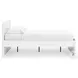 Onita White King Panel Bed