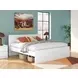 Onita White King Panel Headboard
