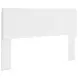 Onita White King Panel Headboard